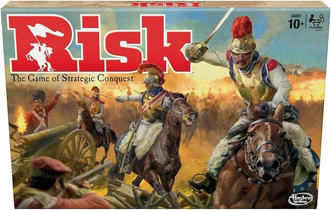 Risk Board Game, Strategy Games for 2-5 Players, Strategy Board Games for Teens, Adults, and Fami... | Amazon (US)