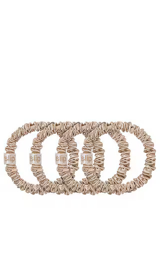 Skinny Scrunchies 4 Pack In Blonde | Revolve Clothing (Global)