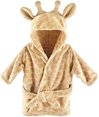 Hudson Baby Unisex Baby Plush Animal Face Robe, Giraffe, One Size, 0-9 Months | Amazon (US)