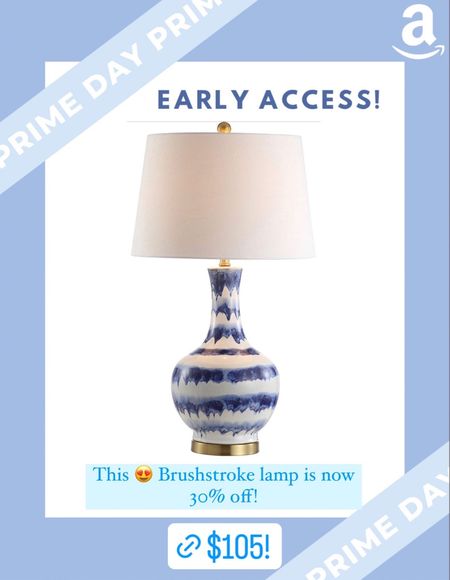 Brushstroke table lamp on major sale for 30% off! Comes in navy or a pretty green! 😍

Amazon prime day early access 

#LTKhome #LTKstyletip #LTKsalealert