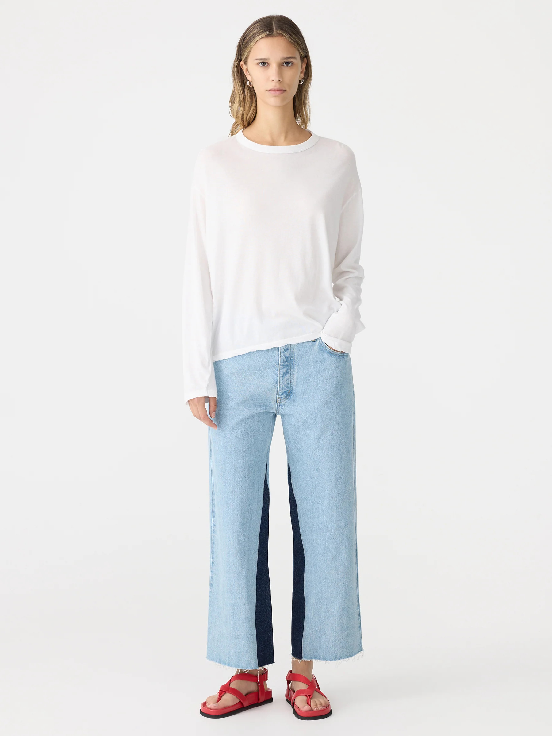 Slouch Superfine Long Sleeve T-Shirt | Bassike