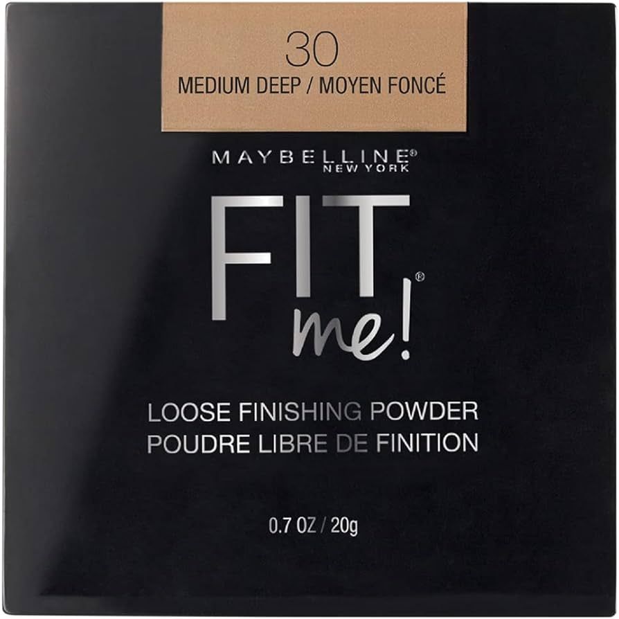 Maybelline Fit Me Loose Setting Powder, Face Powder Makeup & Finishing Powder, Medium Deep, 1 Cou... | Amazon (US)
