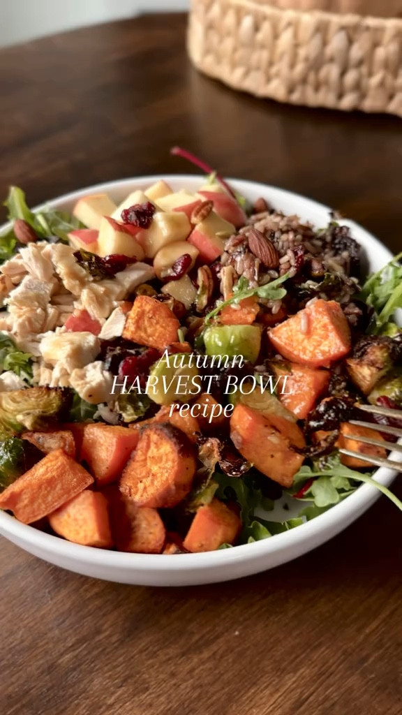 Autumn harvest bowl recipe #cozycooking #easyrecipes 

#LTKVideo #LTKhome #LTKSeasonal