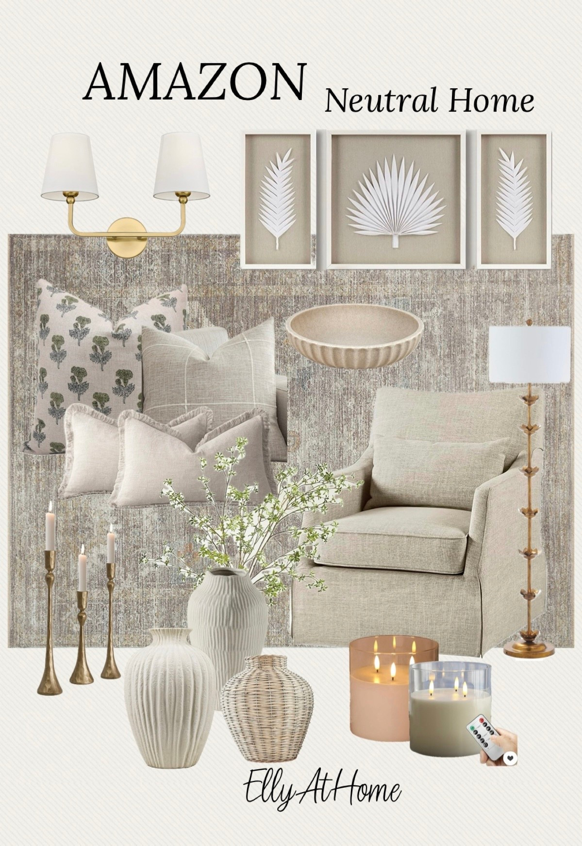 Amazon neutral home styling. Shop home decor accessories, area rugs, side chair, lighting, wall artwork and more. Amazon prime deals. 

#LTKSaleAlert #LTKFindsUnder50 #LTKHome