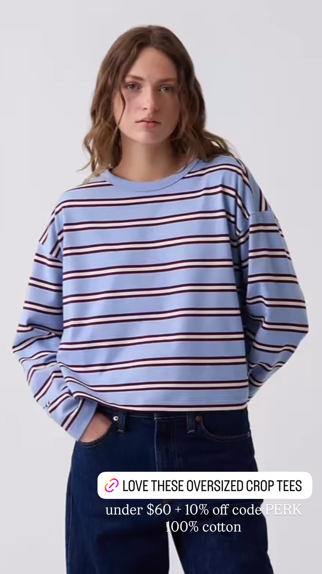 Love these oversized cropped cotton tees. Under $60 + use code PERK for 10% off

#LTKSaleAlert