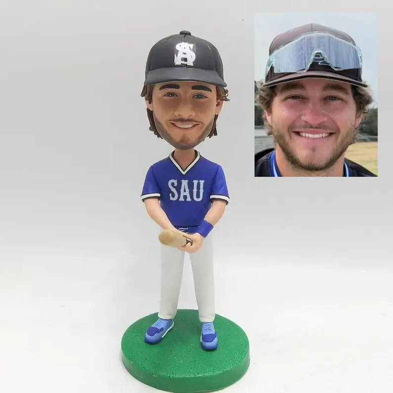 Custom Baseball Character Figurine From Photo, Personalized Keepsake Gift for Players and Coaches... | Etsy (Global)