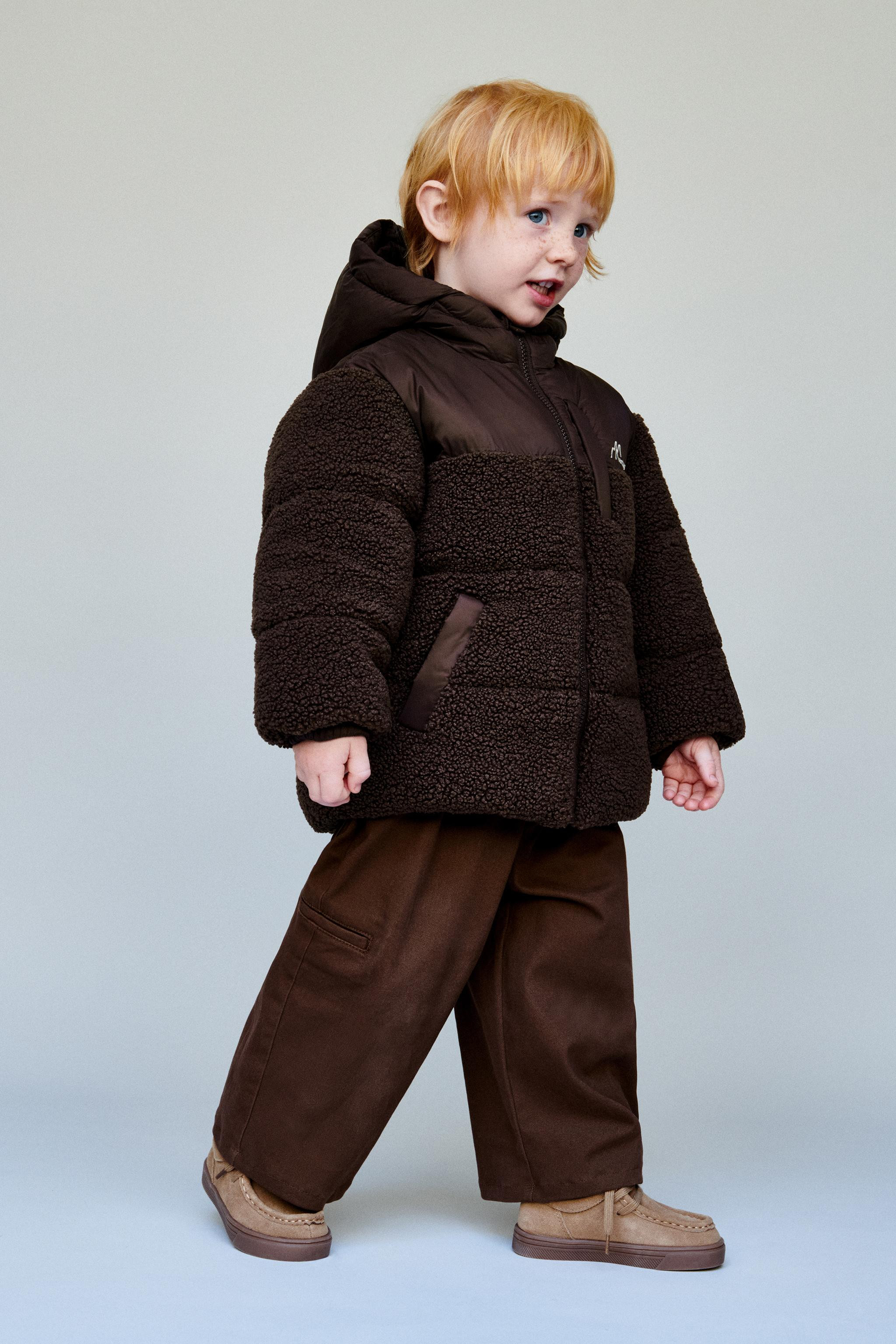 COMBINATION SHEARLING COAT | Zara US