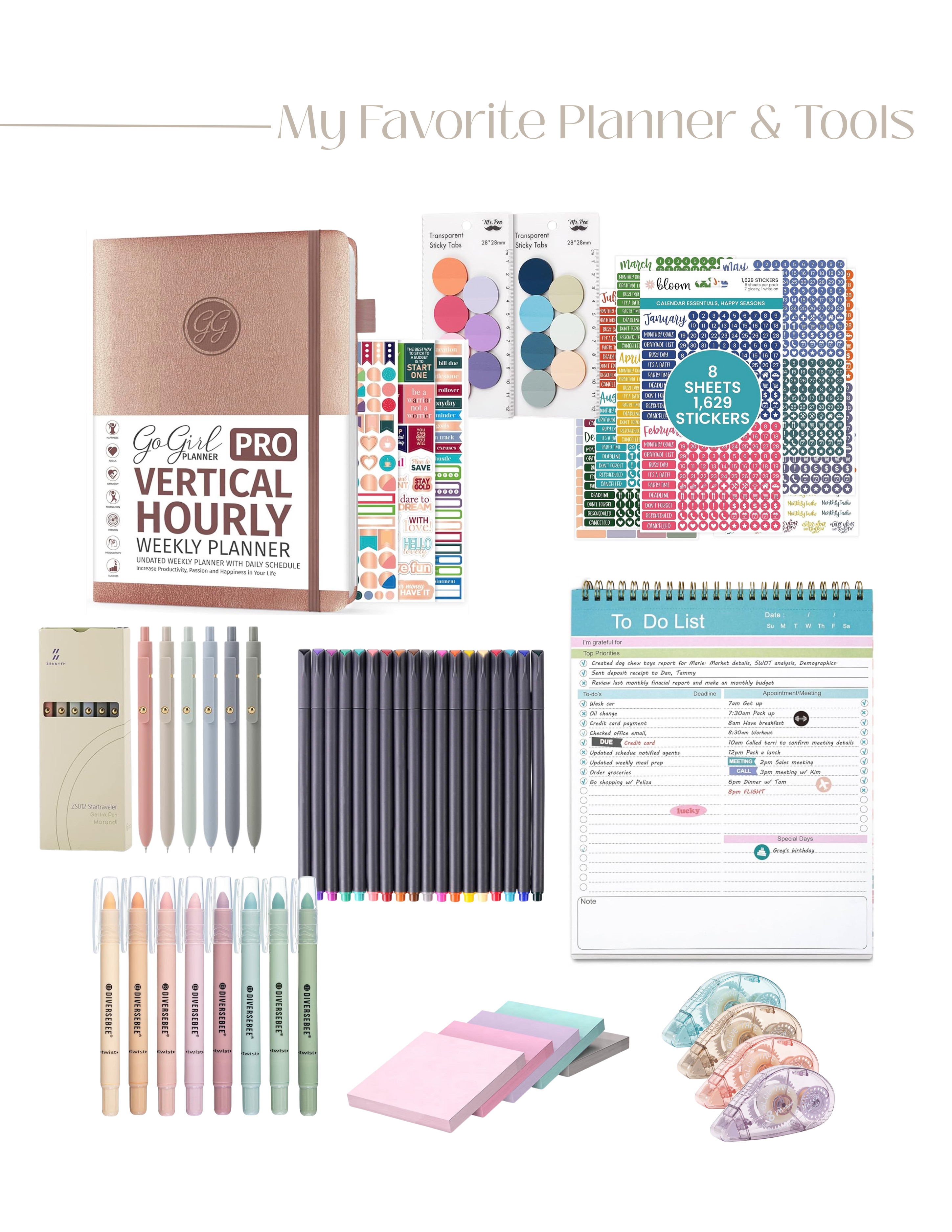 A new year means a new planner, pens, stickers, and all the fun stuff to stay organized for 2026.  Here are my favorites!  

 

#LTKdayinmylife #LTKmomlife #LTKselfcare