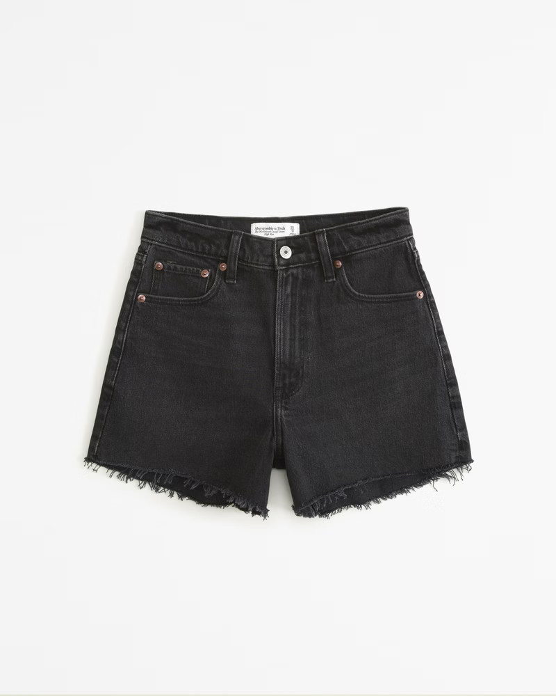 High Rise 90s Cutoff Short | Abercrombie & Fitch (US)