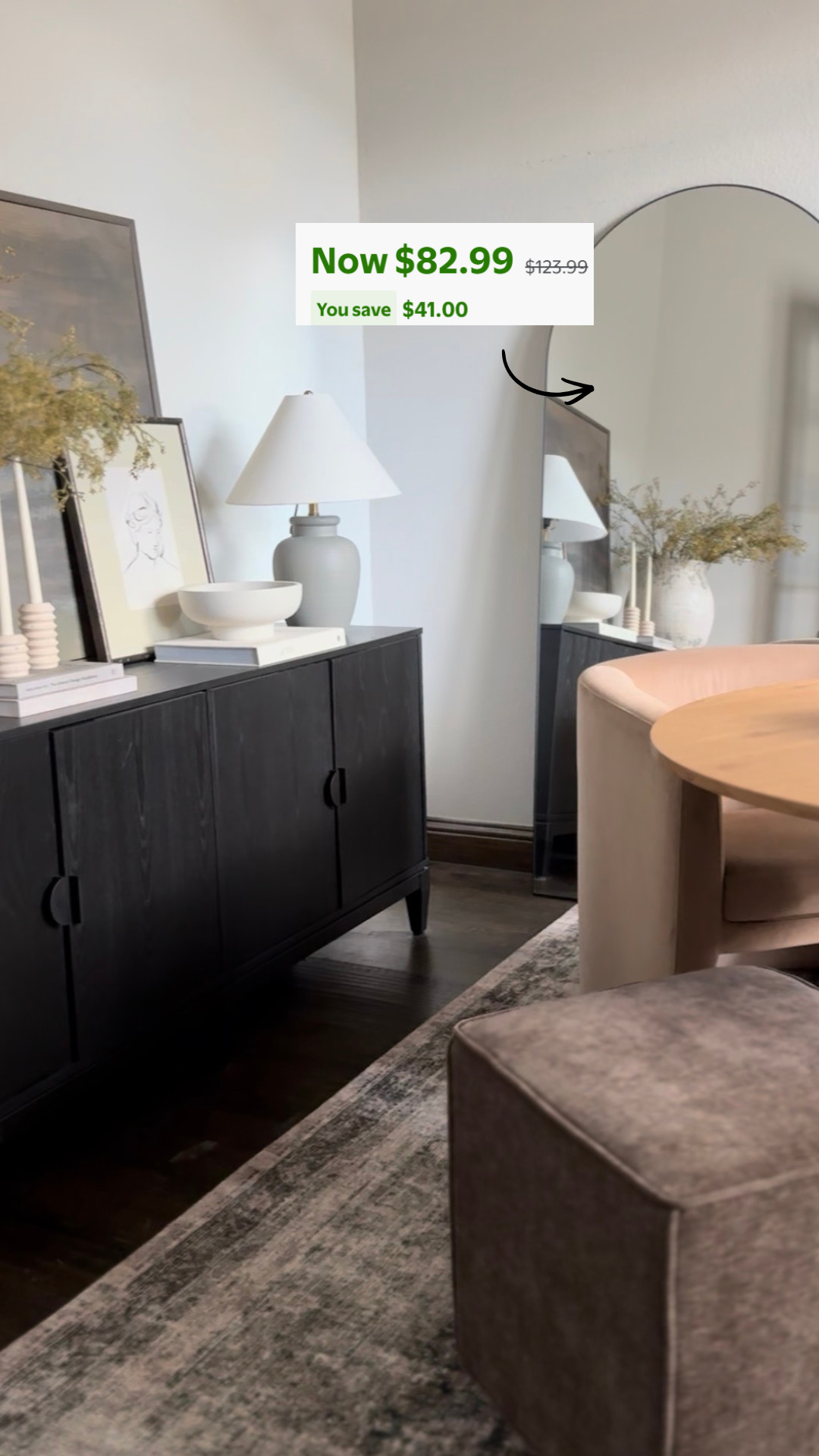 Our Walmart full length arch mirror is on sale!  

 #LTKHome #LTKSaleAlert