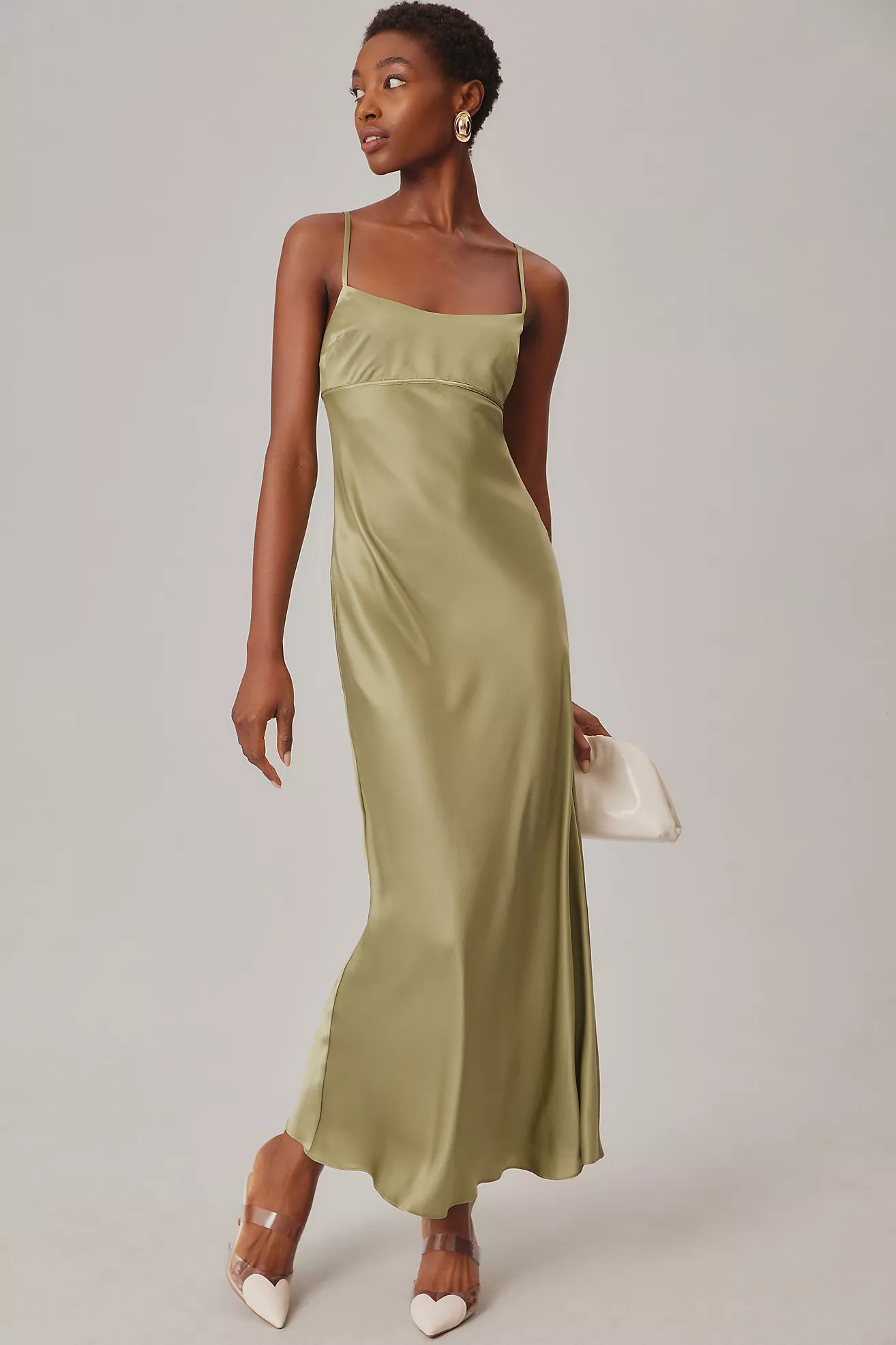 Reformation Kailyn Silk Dress | Anthropologie (US)