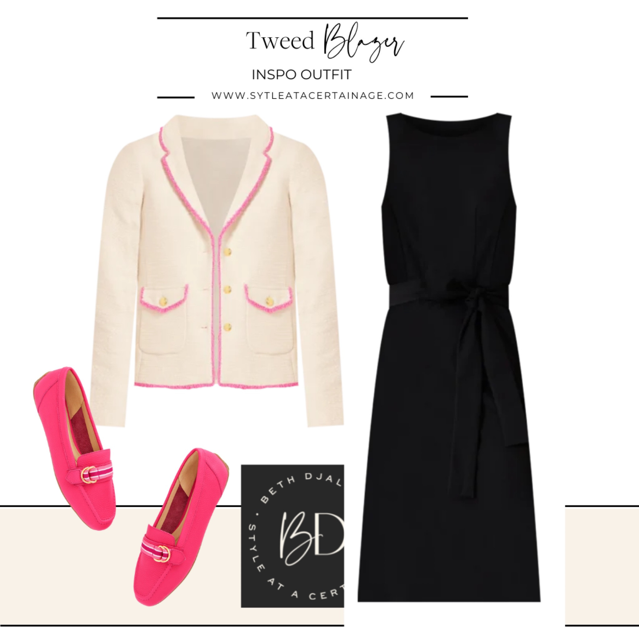 Talbots tweed blazer inspiration outfit

#LTKFind #LTKSeasonal