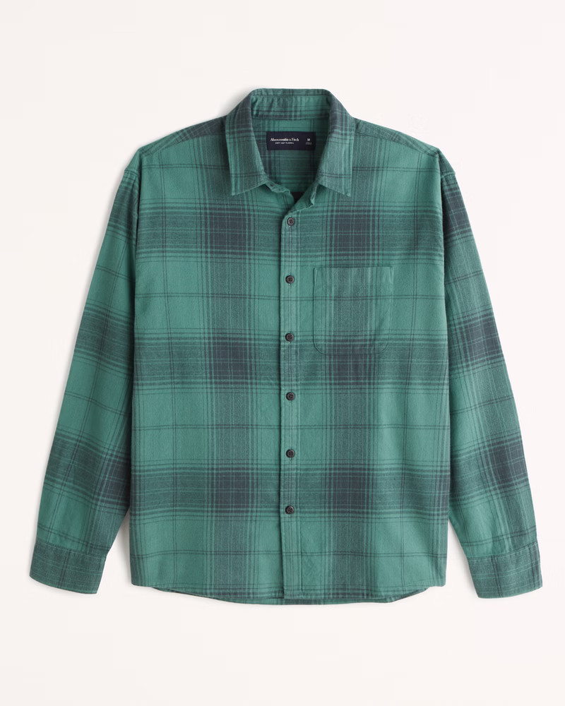 90s Relaxed Flannel | Abercrombie & Fitch (US)