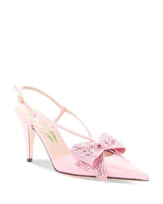 Valentino Garavani Women's Bow Slingback Pumps | Bloomingdale's Shoes | Bloomingdale's (AU)