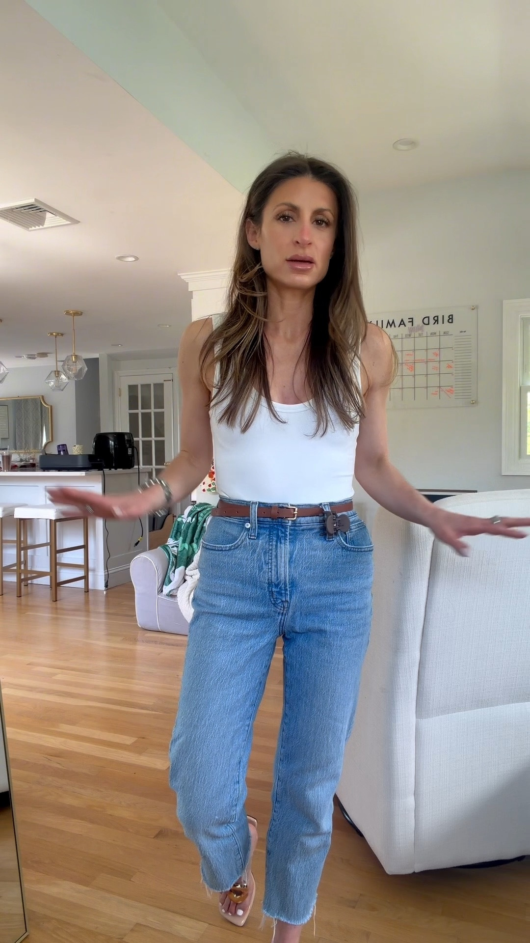 Spring and summer staples 🙌🏻
Everyone needs a good pair of denim jeans! These ones are my favorite from @Madewell 
This white tank bodysuit is from @nuuds and is by far the best quality and so comfortable!!

#LTKgrwm #LTKootd #LTKPetite