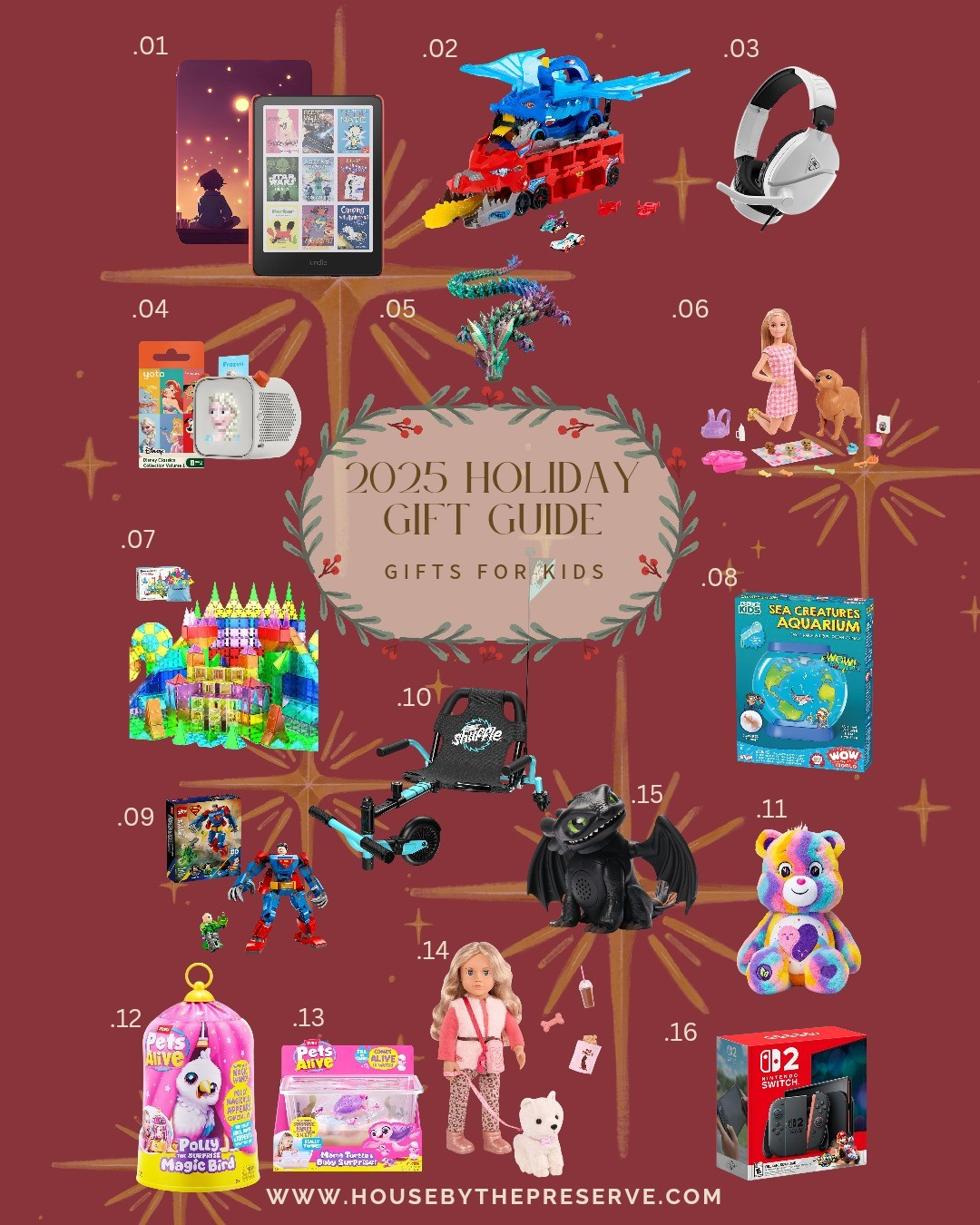 I’ve rounded up the ultimate mix of fun and magical finds for the little ones, featuring everything from screen-free favorites like the Yoto player to the top tech on their wishlists! Whether you need a big 'wow' gift like a Nintendo Switch or creative staples like Magna-Tiles, these kid-approved picks are ready to wrap. 🎁🧸

#LTKGiftGuide #LTKHoliday #LTKKids