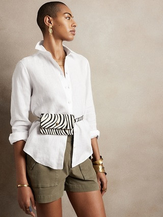 Classic-Fit Linen Shirt | Banana Republic (US)