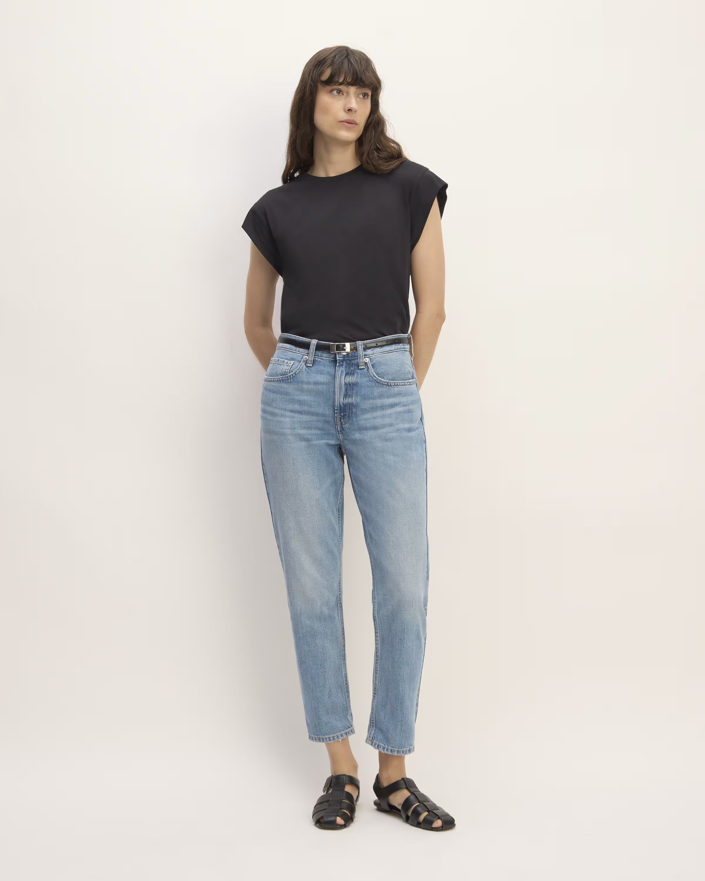 The Super-Soft Relaxed Jean€1174.3 (1069 Reviews)4.3 out of 5 stars. 1069 reviews Shop more Den... | Everlane
