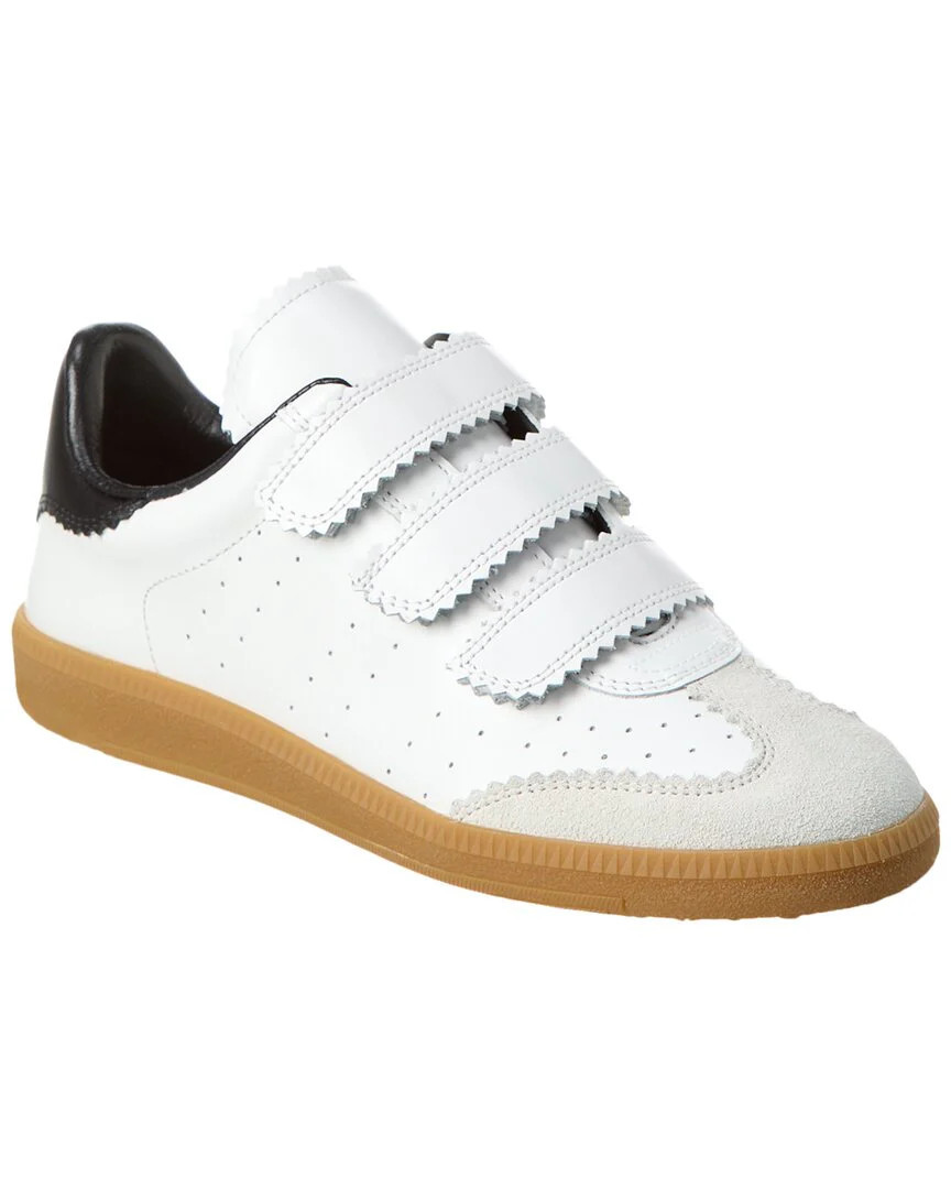 Isabel Marant Beth Leather Sneaker | Shop Simon