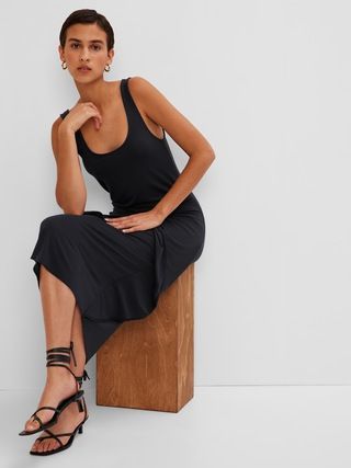 Tie-Wrap Midi Dress | Gap (US)