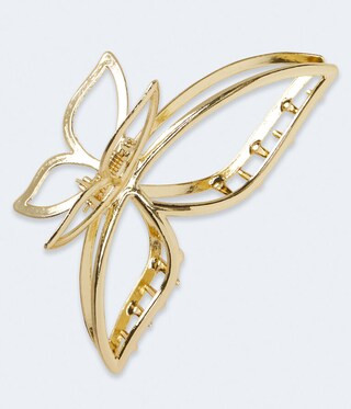 Metal Butterfly Claw Hair Clip | Aeropostale