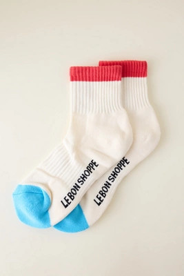 Le Bon Shoppe Colourblock Girlfriend Socks | Anthropologie (UK)