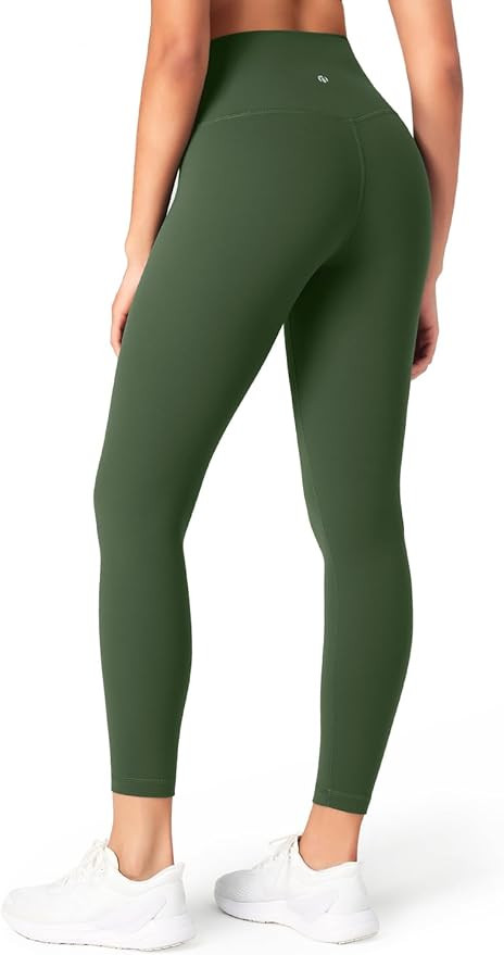 HeyNuts Pure&Plain x Workout Pro Leggings 25'', Compression High Waisted 7/8 Workout Pants | Amazon (US)