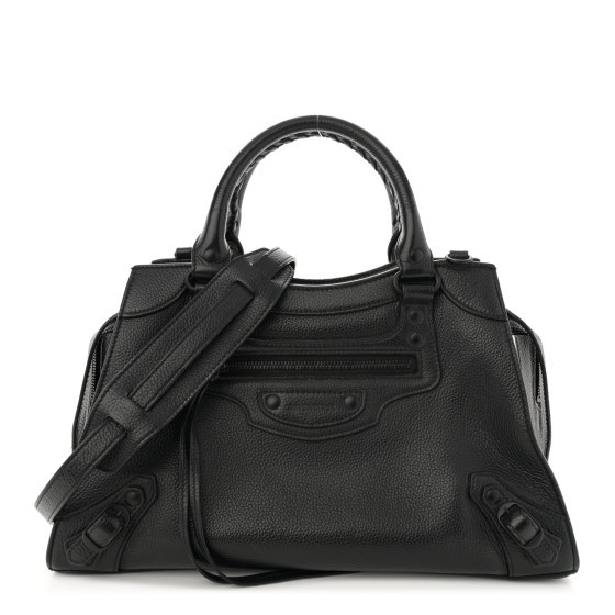 Grained Calfskin Neo Classic Black Hardware S City Black | FASHIONPHILE (US)