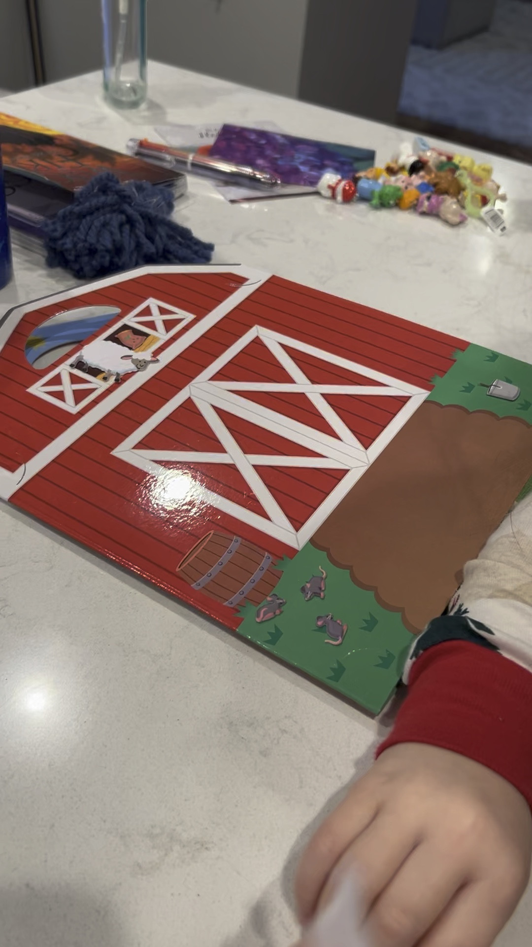 Early morning stickering! I bought these sets for our flights and they kept her occupied for longer than I would have thought! They have all different themes too! Comes in a 3-pack for under $20

#LTKkids #LTKGiftGuide