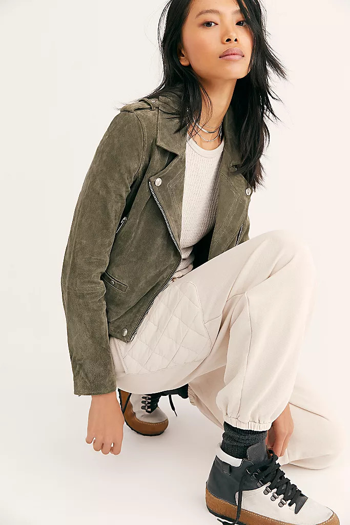 Suede Moto Jacket | Free People (Global - UK&FR Excluded)