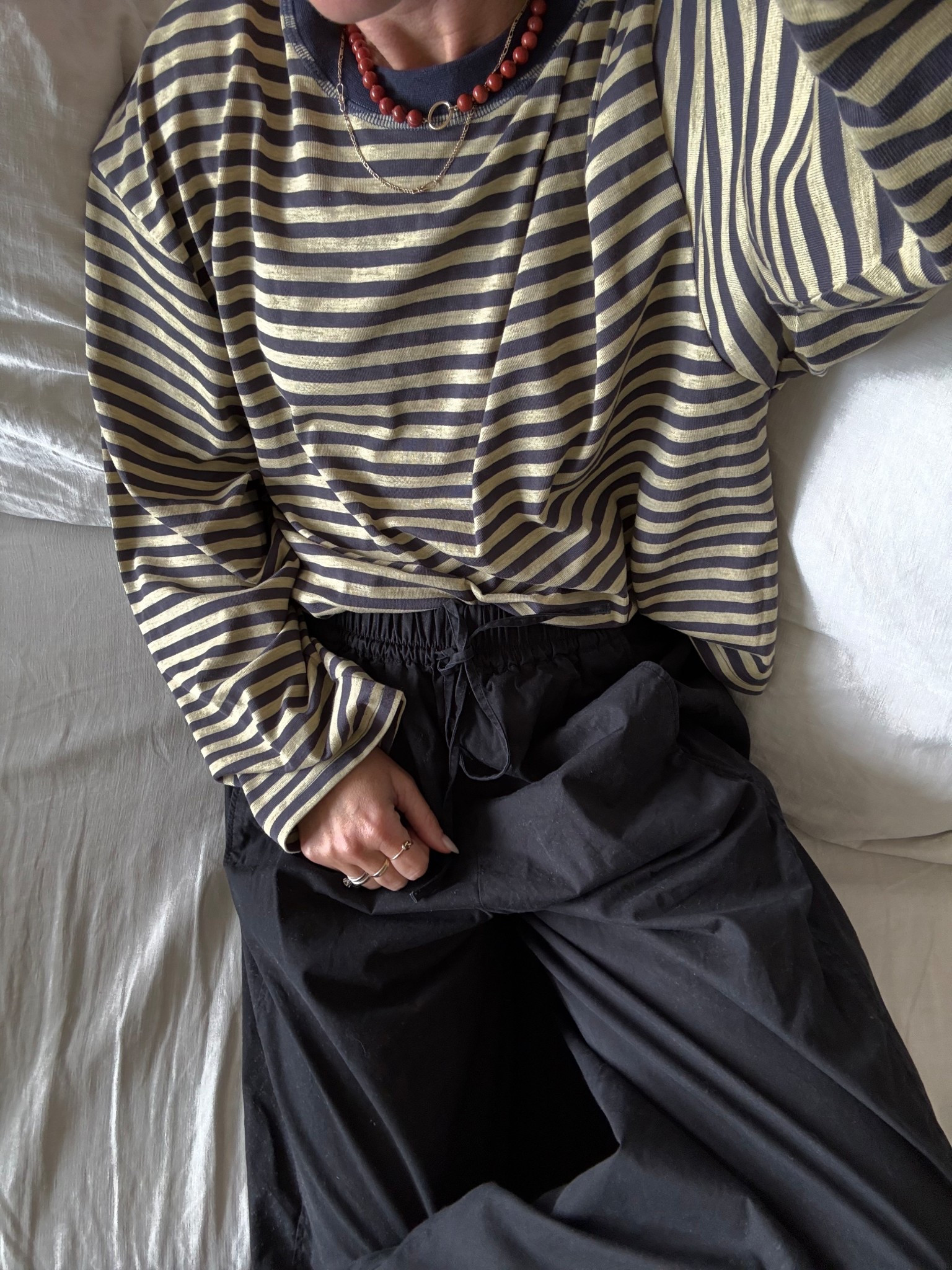 Winter work from home outfit 