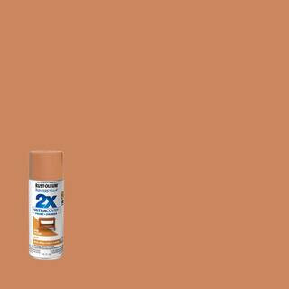 Rust-Oleum Painter's Touch 2X 12 oz. Satin Warm Caramel General Purpose Spray Paint 334083 - The ... | The Home Depot