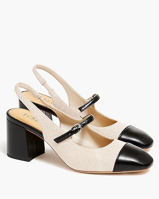 Mary Jane slingback heels | J.Crew Factory