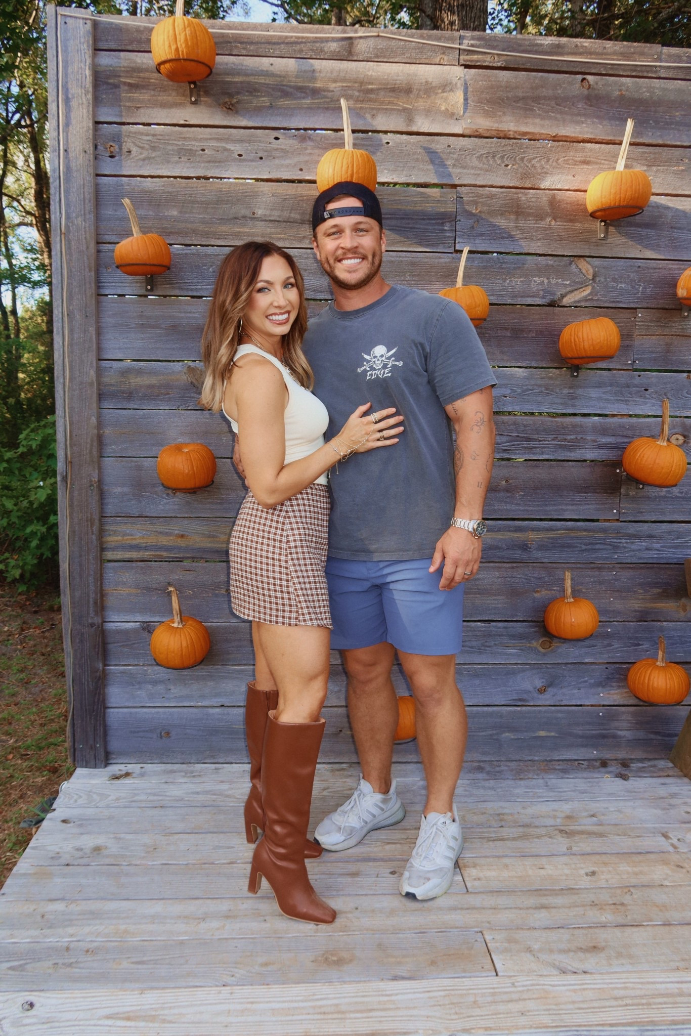 I loved this Florida fall look for the pumpkin patch! Wearing a size small in my amazon tank & XS in my Abercrombie skort, linked amazon options as well. My boots are amazon 

#LTKSeasonal #LTKFindsUnder50 #LTKHalloween