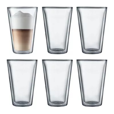 Bodum Canteen 6Pc 13.5Oz Double Wall Insulated Glasses | Belk