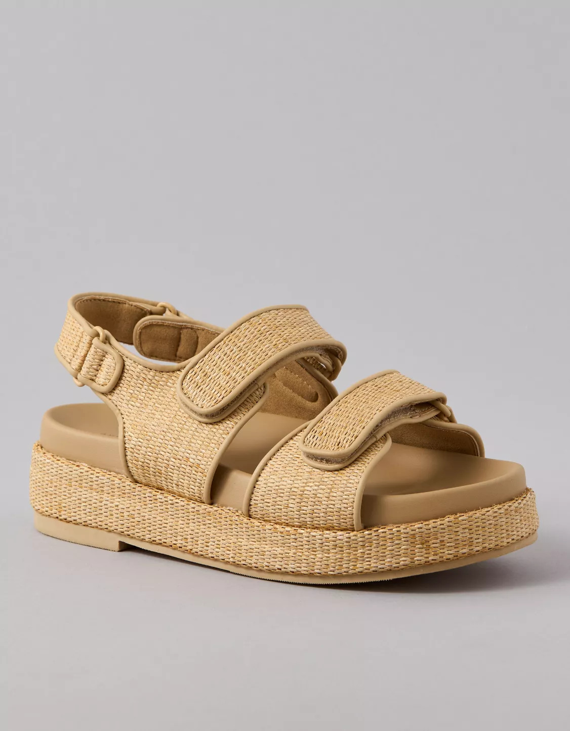 AE Flatform Velcro Slingback Sandal | American Eagle Outfitters (US & CA)