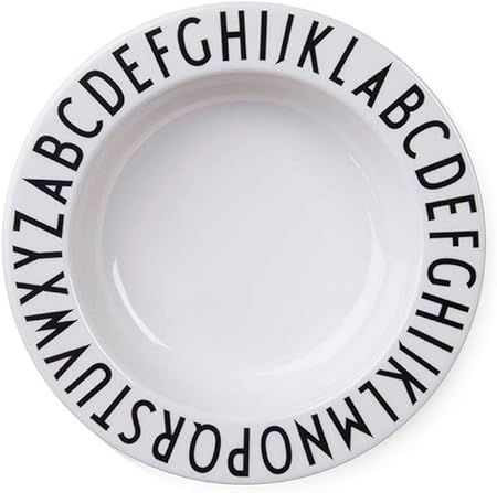 Design Letters Melamine Plate for Kids | ABC plate for Baby | Alphabet Plates for Toddler BPA/BPS... | Amazon (US)