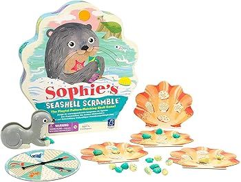 Educational Insights Sophie's Seashell Scramble Game for Preschoolers & Toddlers, Patterns & Matc... | Amazon (US)