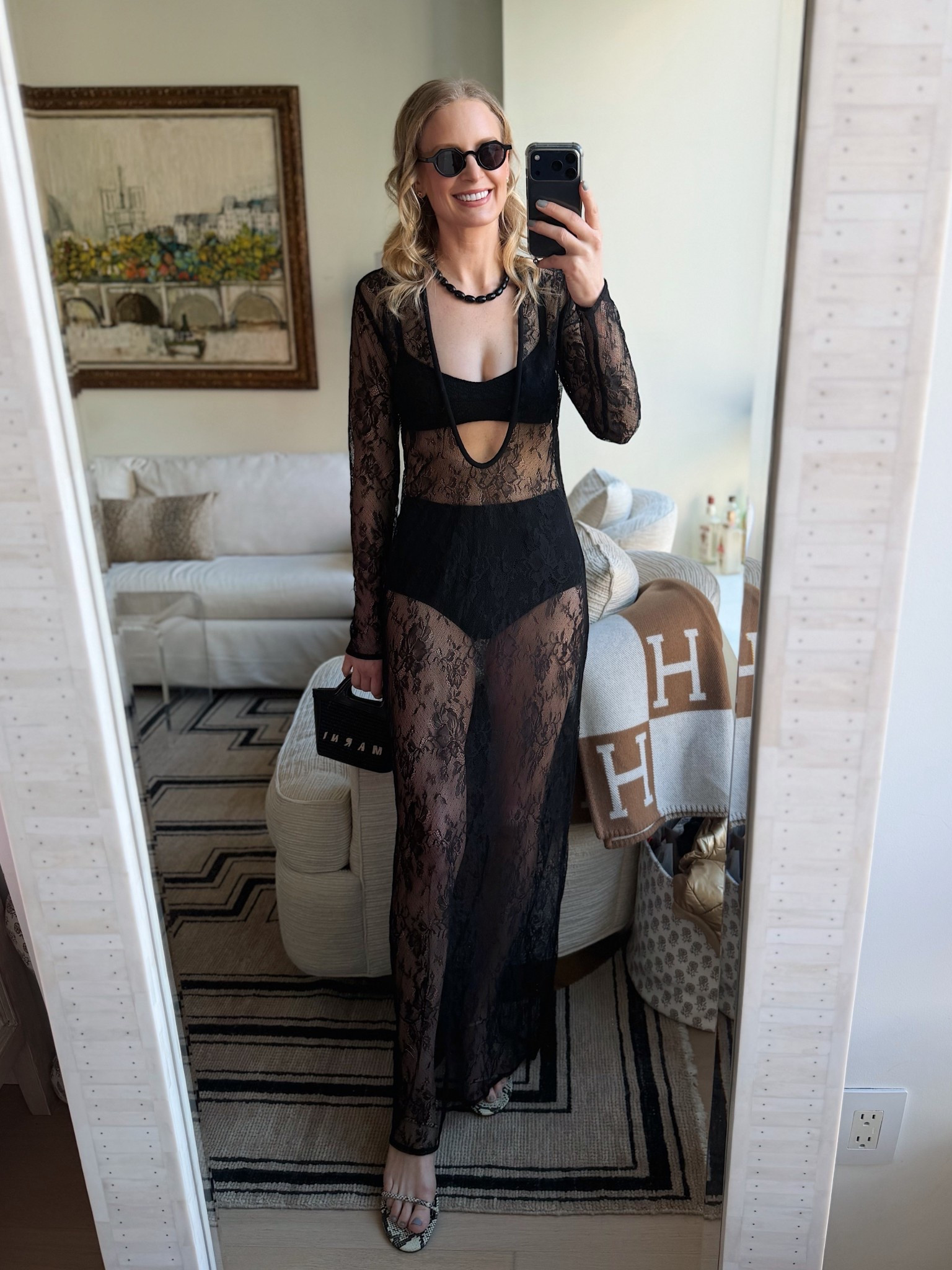 Black beach look 🖤 sunglasses are by Lowercase.

#LTKTravel