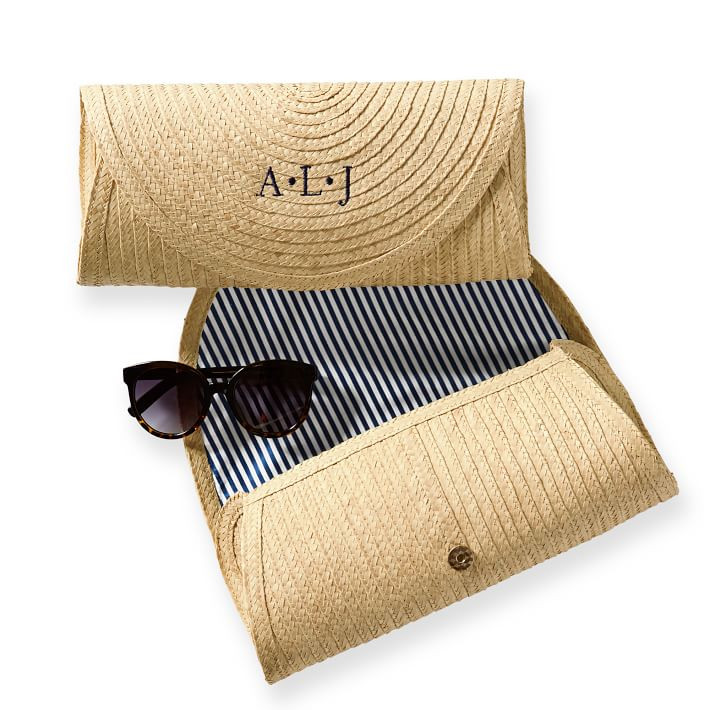 Palm Leaf Rounded Clutch | Mark and Graham