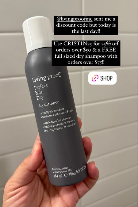 Living proof, dry shampoo

#LTKFindsUnder50 #LTKBeauty