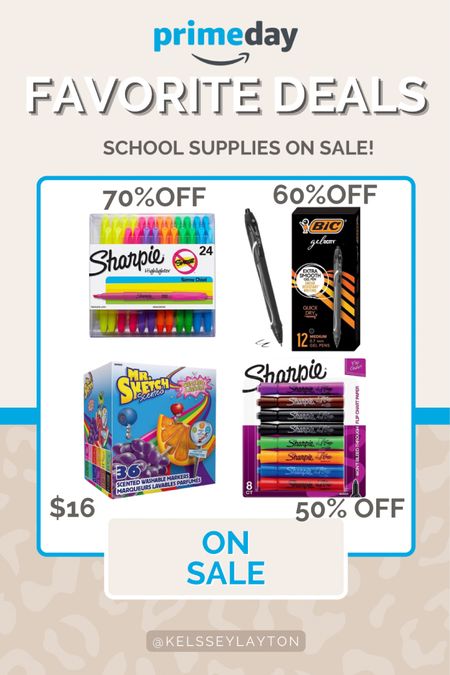 Amazon prime day! School supplies on sale! 

#LTKxPrimeDay #LTKsalealert #LTKBacktoSchool