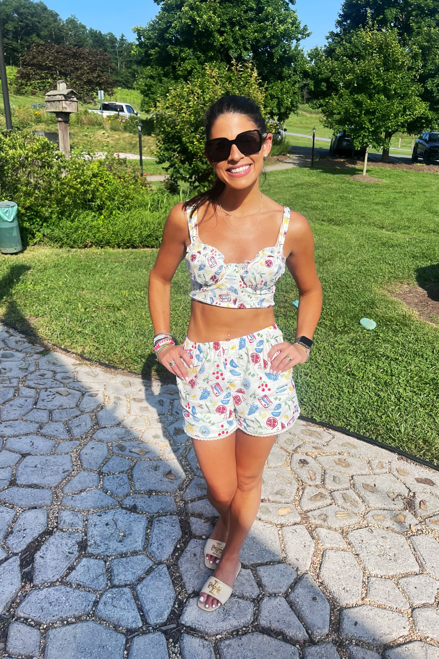 Drop the sardines from the caesar dressing & add to the ensemble. || Outfit is from target & sold out online but still available in some combinations in stores. •• Linked other perfect summer options💛 🐠🍒🫐🌞

#LTKShoeCrush #LTKSeasonal #LTKStyleTip