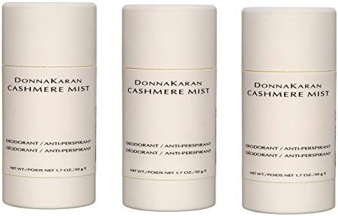 Donna Karan Cashmere Mist Deodorant/Anti-Perspirant 1.7 oz (Pack of 3) | Amazon (US)