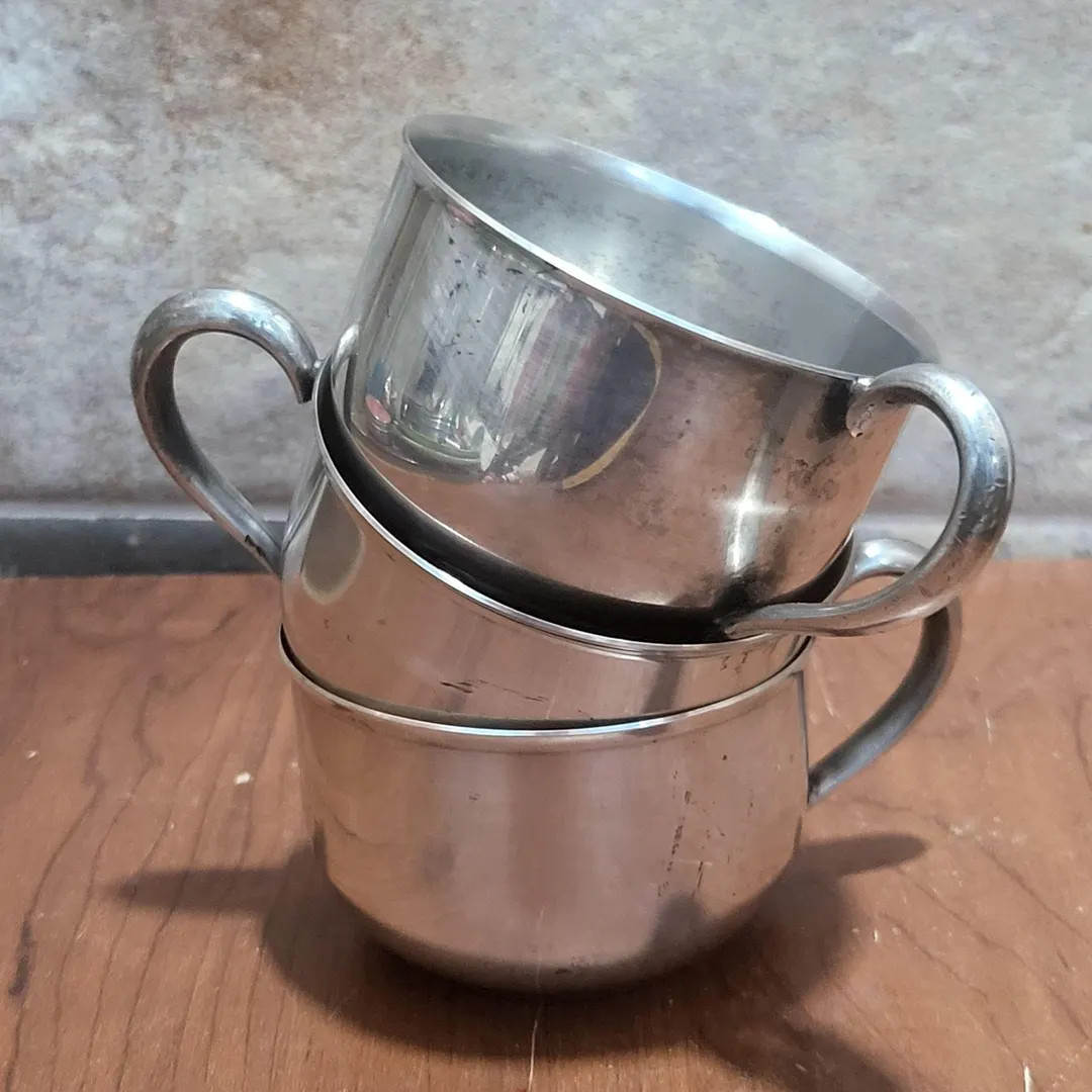 Vintage Oneida Silversmiths Cup Set of 3 - Etsy | Etsy (US)