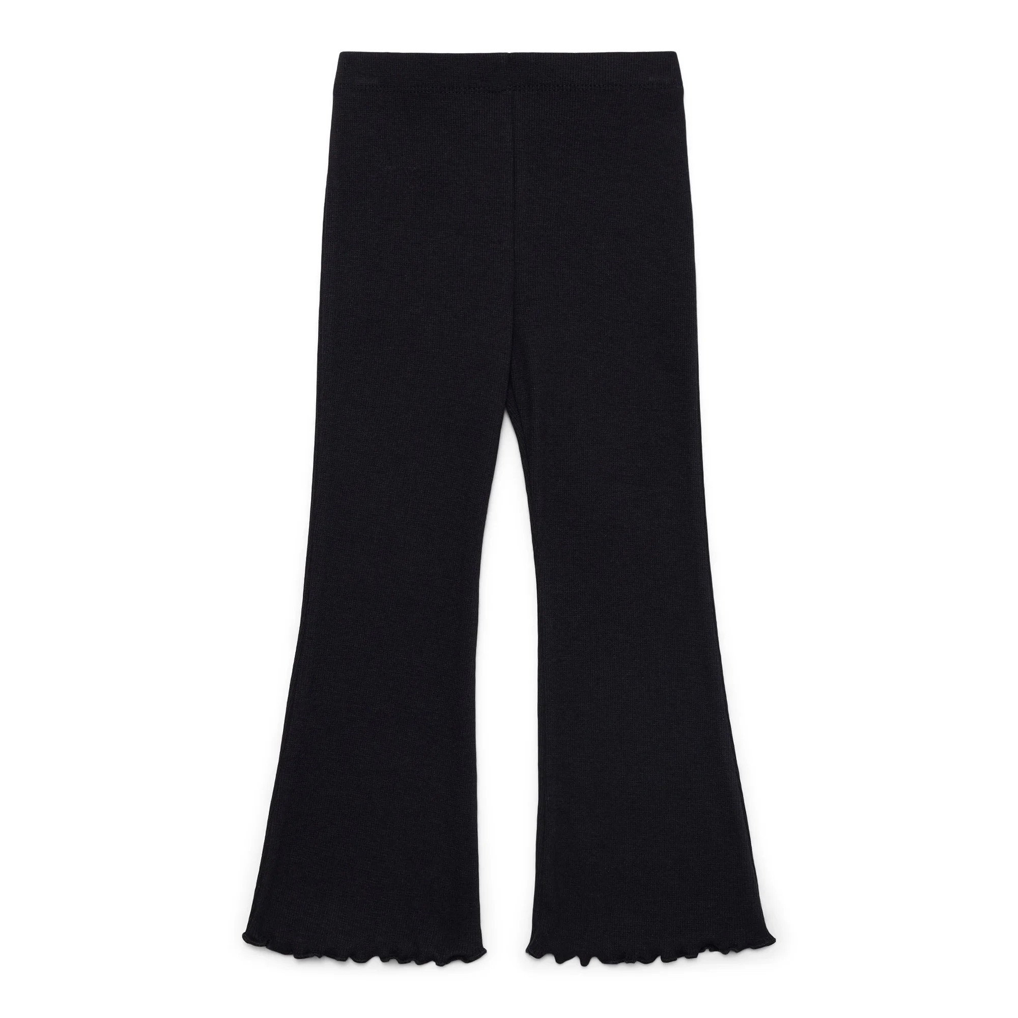 Garanimals Toddler Girls Holiday Ribbed Flare Pants, Sizes 18M-5T | Walmart (US)