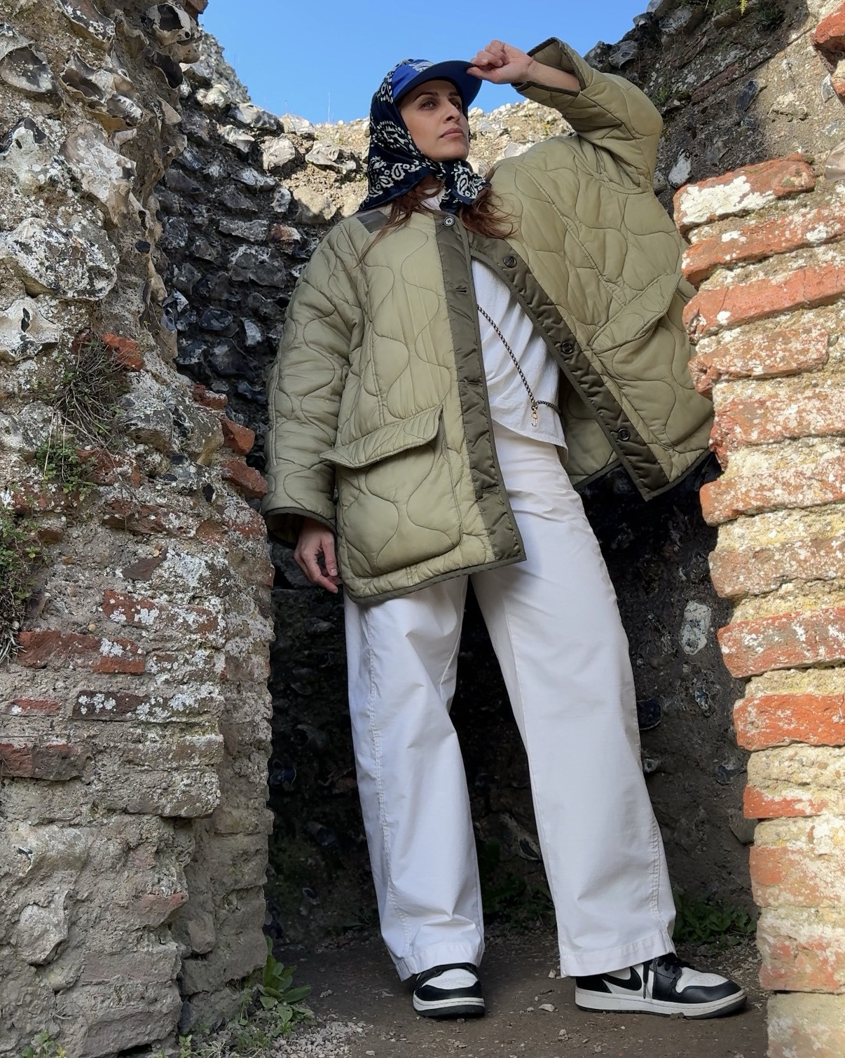 Sunshine walk 
#urbanoutfitters #vinted #uniqlo #nike 

#LTKspring #LTKootd #LTKOver40