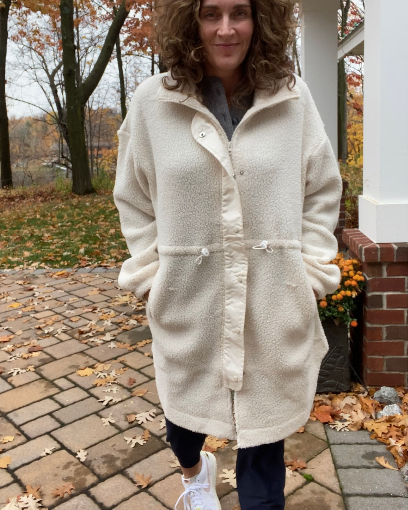 Log Sherpa jacket

#LTKstyletip #LTKover40 #LTKfindsunder50