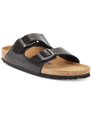 Birkenstock Men's Arizona Leather Sandals Men's Shoes | Macys (US)