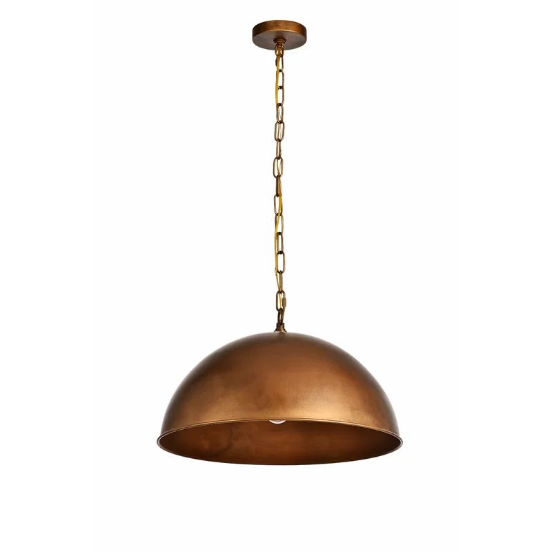 Chantilly 1 - Light Single Dome Pendant | Wayfair Professional